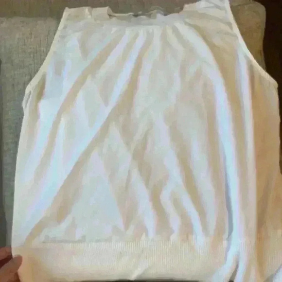 Athleta White Sleeveless Women's Top size small - Picture 4 of 12